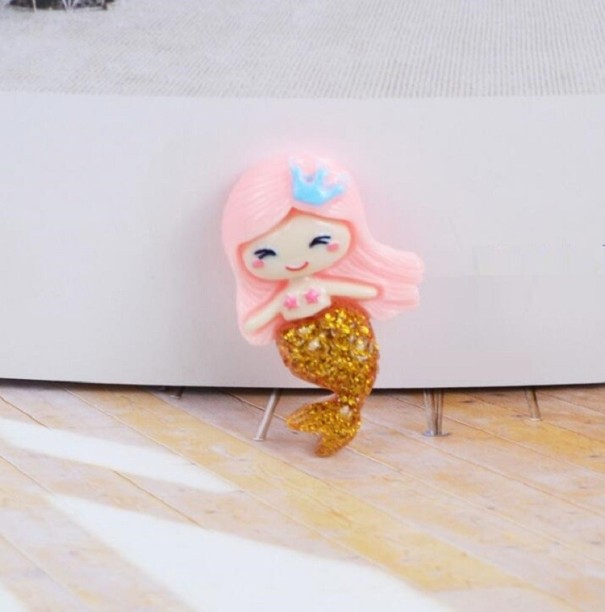 Mini decoración de sirena 10 piezas 8