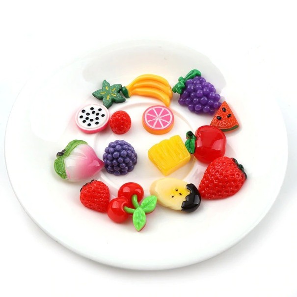 Mini décoration fruit 30 pcs 1