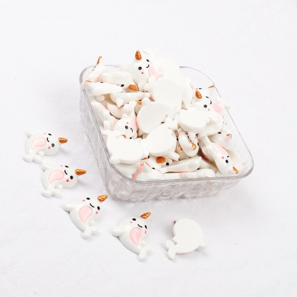 Mini Decorations 10 pcs C509 white