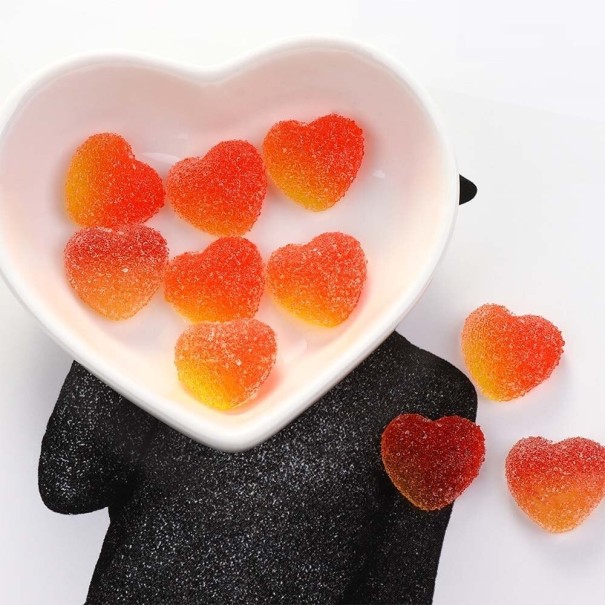 Mini decorazioni caramelle 10 pz rosso