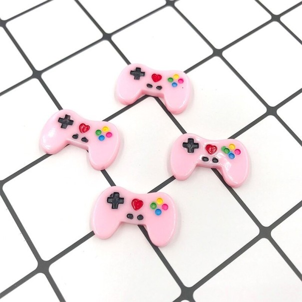 Mini decorazioni controller di gioco 10 pz rosa chiaro