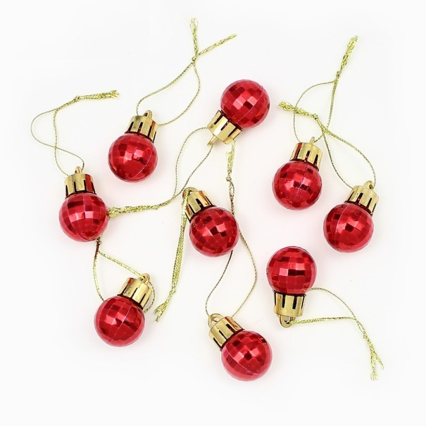 Mini decorazioni natalizie 10 pz 1