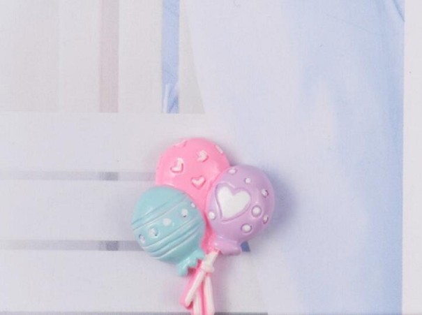 Mini dekorationsballoner 10 stk. 3