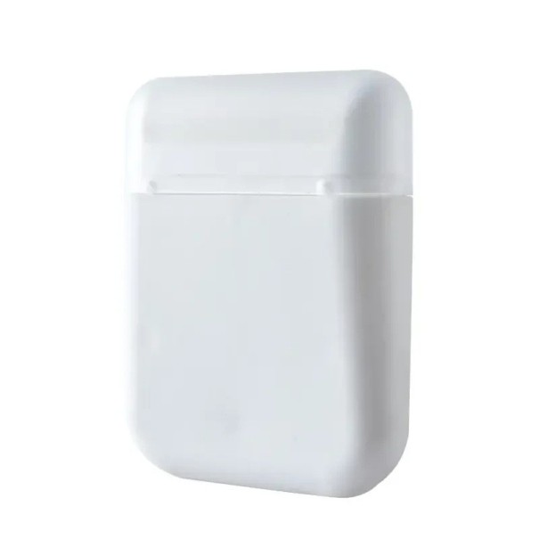Mini dispozitiv portabil de îndepărtare a părului și a scamelor 7,5 x 6 cm Plastic Haine Rolă Îmbrăcăminte Textile Ușor de curățat Practic alb