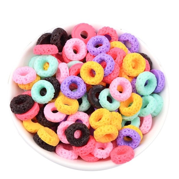 Mini donas para slime 10 uds 1