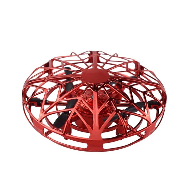 Mini dron UFO rosso