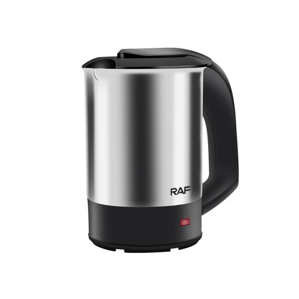 Mini elektrická konvice 1000 W 0,5 l nerezová ocel kompaktní přenosná konvice na vodu pro kávu a čaj na cesty 1