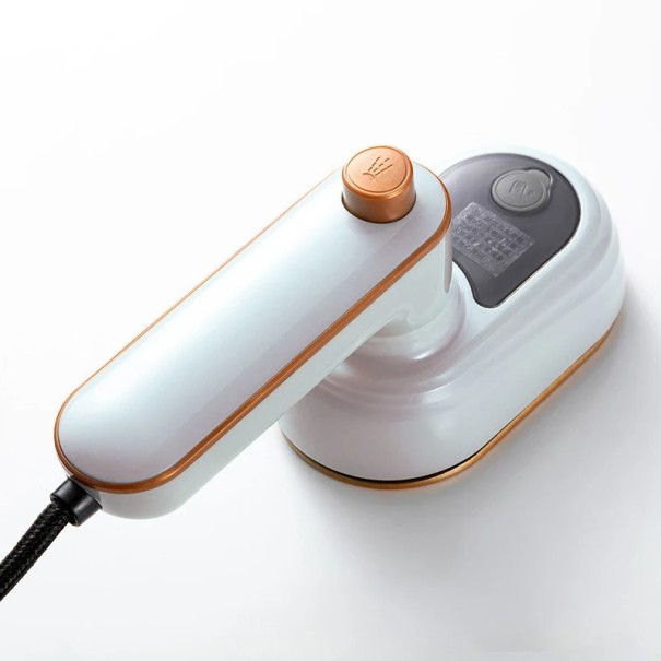 Mini fer à vapeur avec tête rotative vert ou blanc 170 °C Repassage à vapeur Prise UE Fer de voyage Réservoir de 50 ml blanc