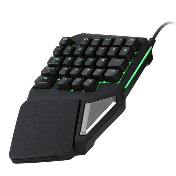 Mini-gamingtastatur med baggrundsbelysning 1