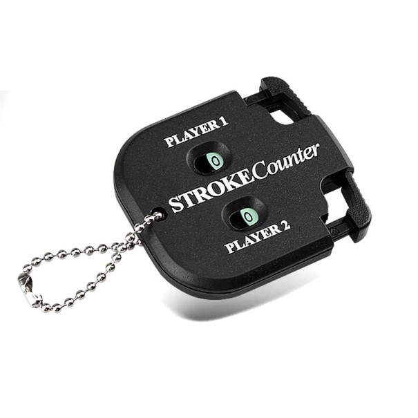 Mini Golf Score Counter with Keyring 5.5 x 4.9 cm Two-Digit Putt Score Counter Training Aid Golf Accessory 1