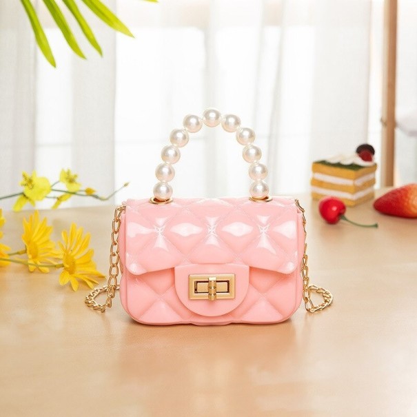Mini-håndtaske til kvinder M1519 rosa