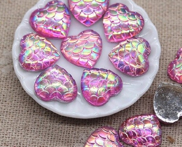 Mini hartdecoraties 100 stuks