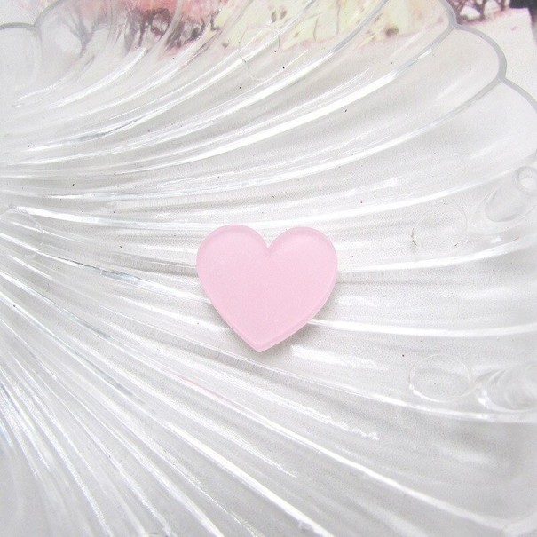 Mini hartdecoraties 40 stuks roze