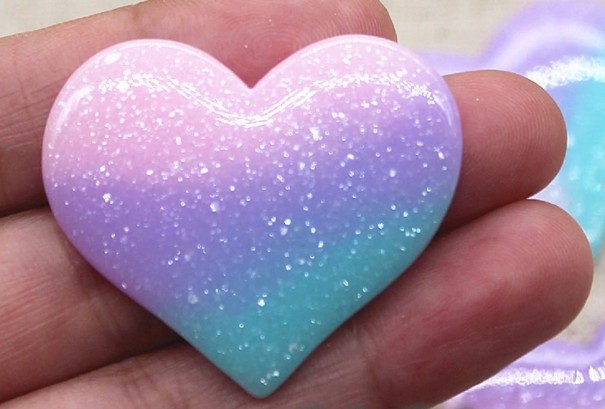 Mini Heart Decorations 10 Pcs 1