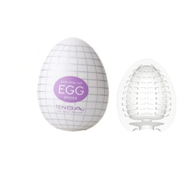 Mini huevo masturbador de goma para hombre, compacto, flexible, fácil de mantener, desechable y reutilizable, embalaje discreto. morado