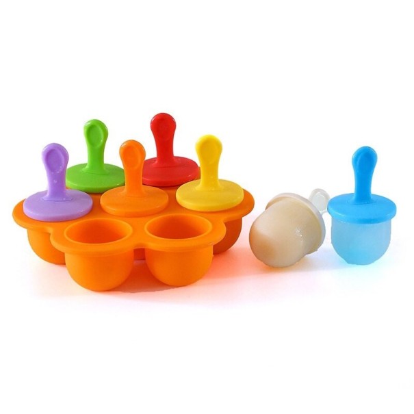 Mini ijsvorm oranje