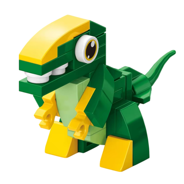 Mini kit de construction Tyrannosaurus Rex 2,7 x 7,1 x 4,5 cm 38 pièces Blocs micro Puzzle pour enfants à partir de 9 ans Modèle 3D de dinosaure Jouet 1