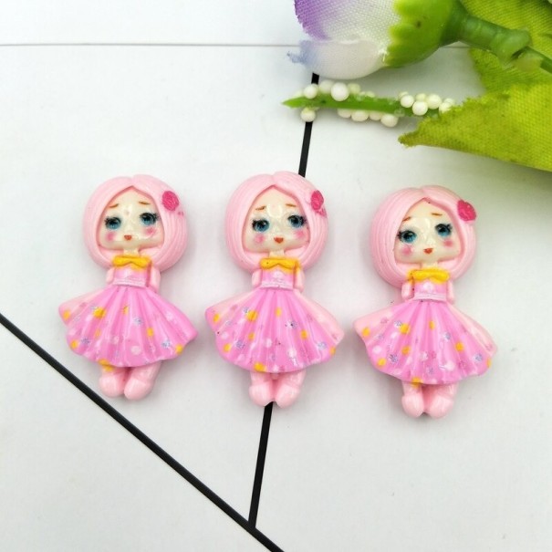 Mini lalka ozdoba 10 szt C578 5