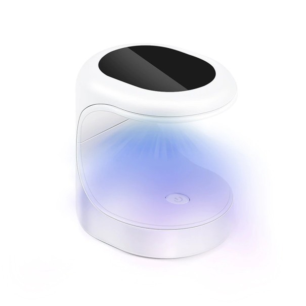 Mini lâmpada UV/LED para unhas 16 W preto