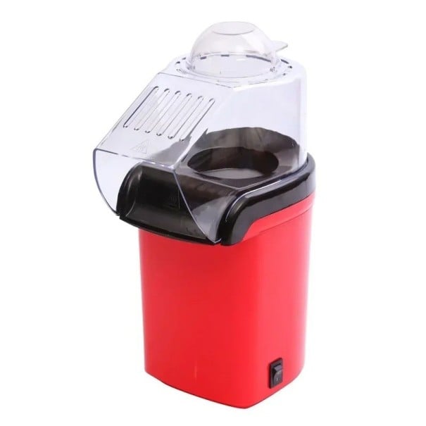Mini luftpopcornmaskin 1200W 220V EU-kontakt Hemmapopcornmaskin 19 x 13 x 27 cm 1