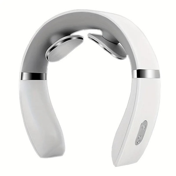 Mini-Nackenmassagegerät, tragbar, 15,9 x 15,6 x 4,1 cm, Warmpressung, tiefe Nacken- und Schultermassage, Pflege der Halswirbelsäule, ABS- und TPR-Material 1