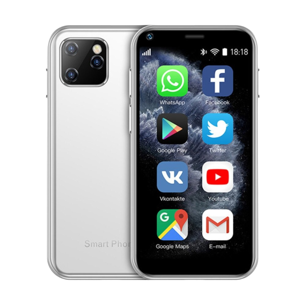 Mini okostelefon SOYES XS11 2,5" fehér