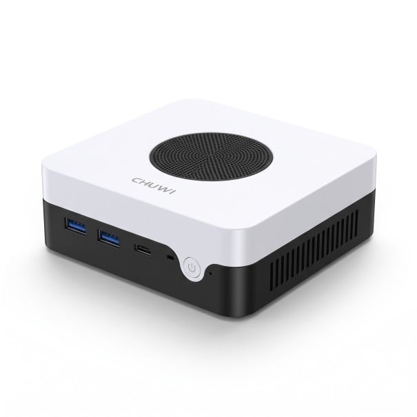 Mini PC CHUWI LarkBox X Intel i3-1220P 12. generación 8 GB RAM 256 GB SSD gráficos UHD Wi-Fi 6 Windows 11 Pro Plata-negro Ordenador de escritorio 1