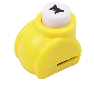 Mini perforatrice per carta a forma di farfalla Perforatrice che crea motivi di farfalla nella carta Fustellatrice per carta per bambini Perforatrice per bambini con farfalla 3 x 2,5 x 3,2 cm 1