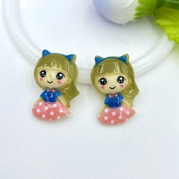Mini poppendecoratie 16 stuks 5