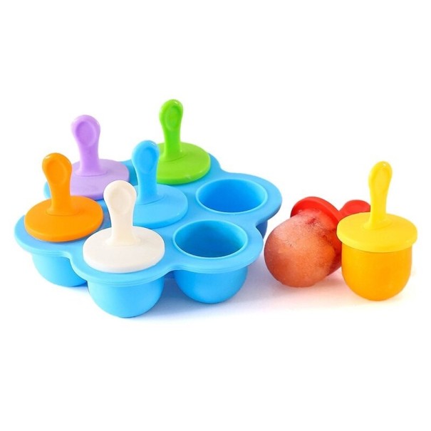 Mini popsicle form mörklila