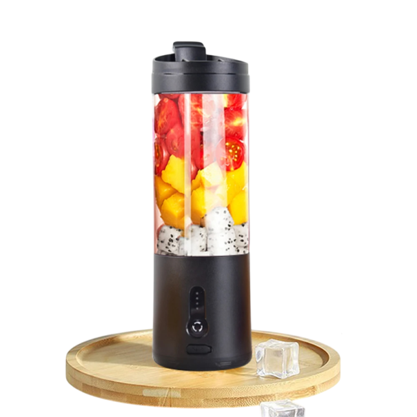 Mini Portable Blender 530ml 6 Blad 22000rpm USB-C Power 4000mAh Batteri Smoothie Blender för Frukt Grönsaker Cocktails Bakverk