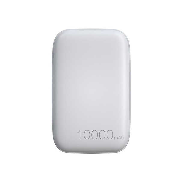 Mini powerbanka QC 3.0 10000 mAh bílá