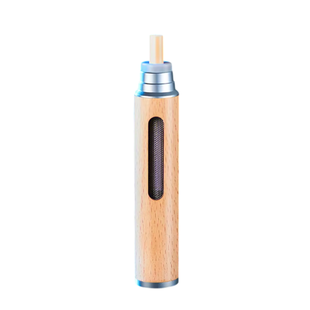 Mini přenosný kapesní popelník 12 cm Bezdýmný popelník na cigarety a doutníky Cestovní popelník Kouření Praktický protipopelový stříbrná