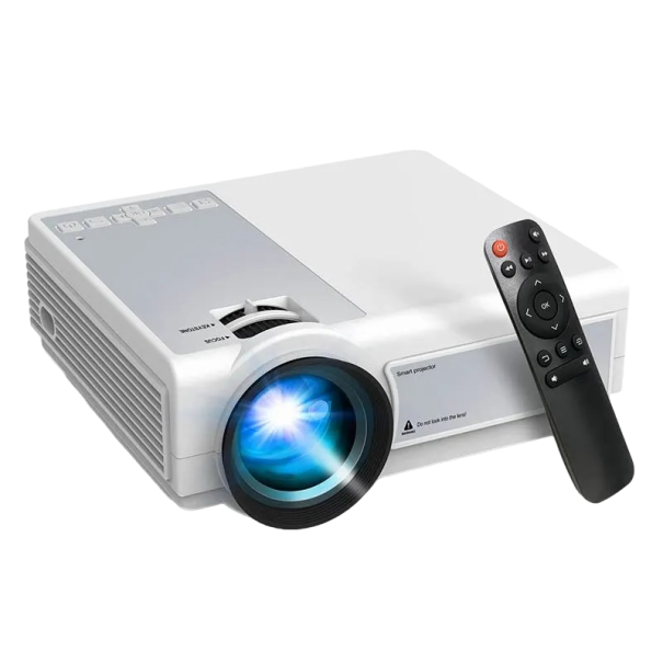 Mini projektor L36P Prenosné domáce kino Kompaktný projektor s WiFi 5G a bluetooth Domáci prehrávač 1080P 20 x 18,5 x 7,5 cm 1