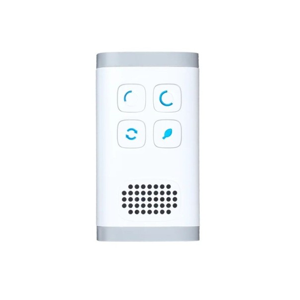 Mini purificador de ar para tomada 50×70×90 mm Ionizador para animais de estimação Purificador de ar desodorizante com oxigénio ativo em plástico ABS 1