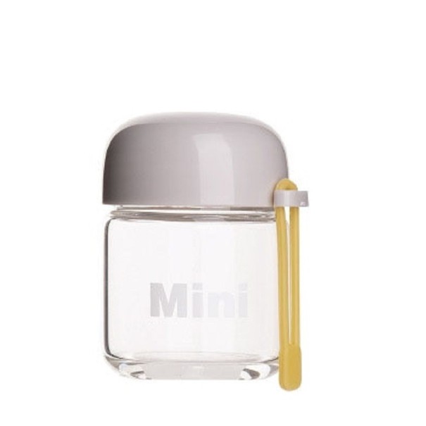 Mini-Reiseglas 150 ml grau