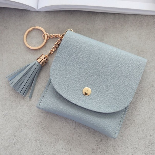 Mini-reisportemonnee voor dames M169 blauw