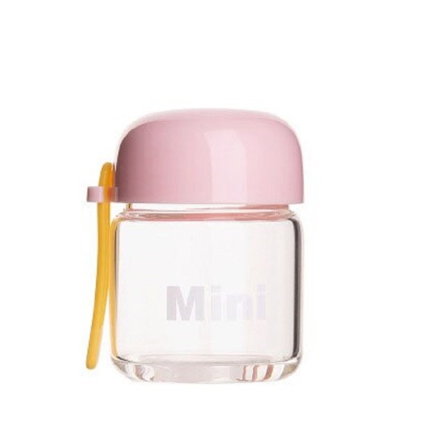 Mini rejsekrukke 150 ml rosa