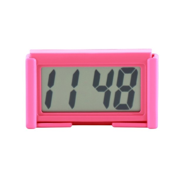 Mini reloj digital rosa