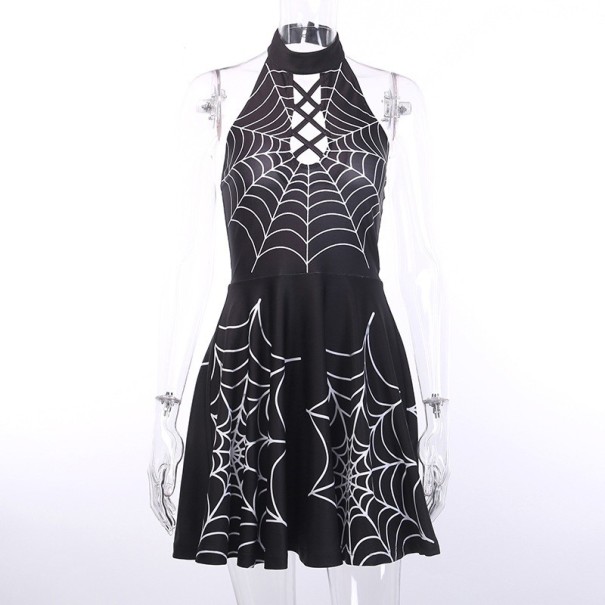 Mini rochie cu pânze de păianjen XS