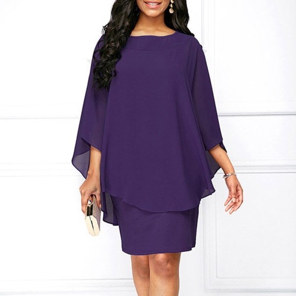 Mini rochie de damă formală violet L