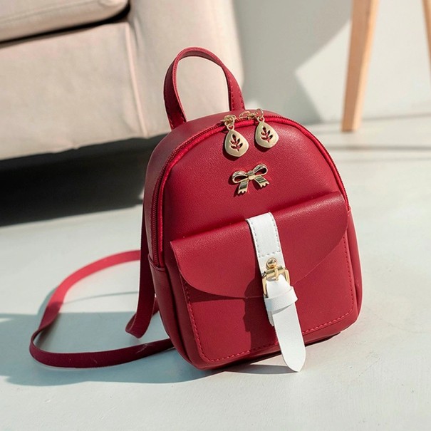 Mini rucsac de dama burgundy