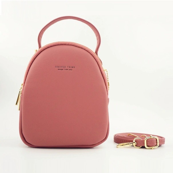 Mini rucsac de damă E791 roz vechi