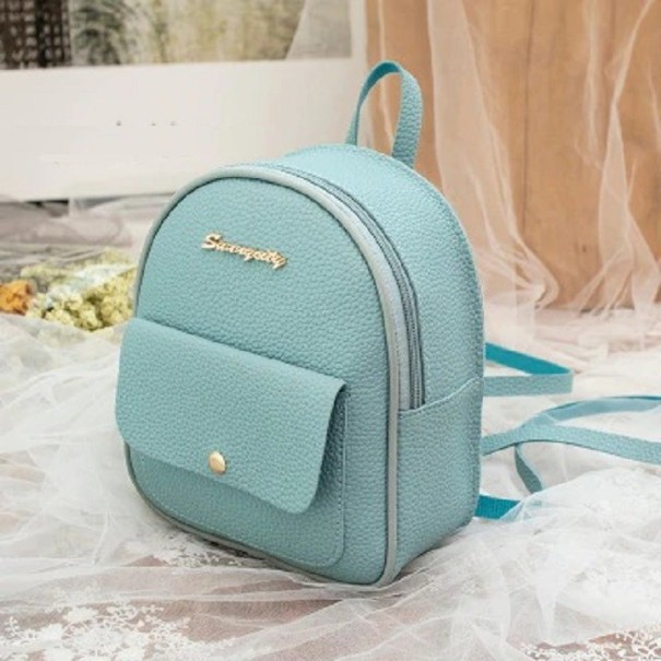 Mini-rugzak voor dames E612 turquoise