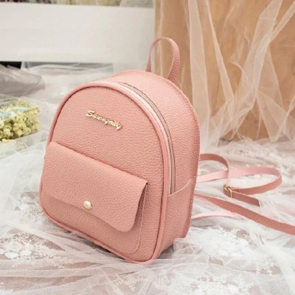 Mini sac à dos pour femmes E612 rose