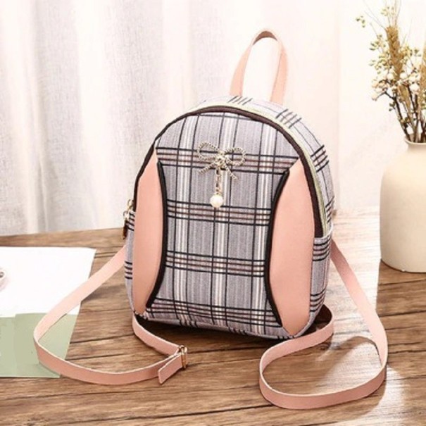 Mini sac à dos pour femmes E649 rose