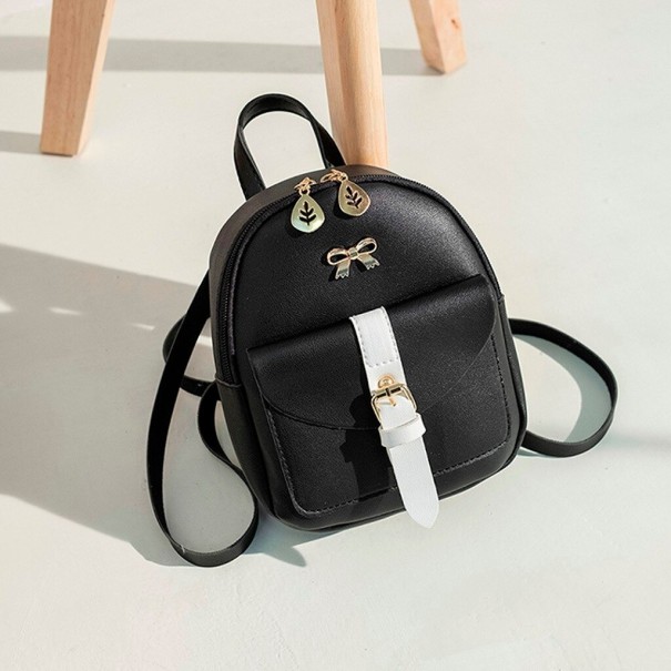 Mini sac à dos pour femmes noir