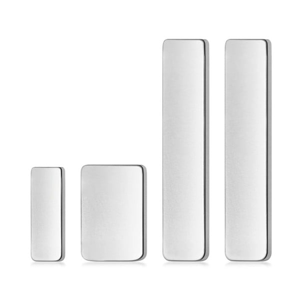 Mini set de magnets pour ongles 4 pcs Effet Cat Eye Magnets puissants pour vernis gel Nail art Outil de décoration des ongles Manucure créative 1