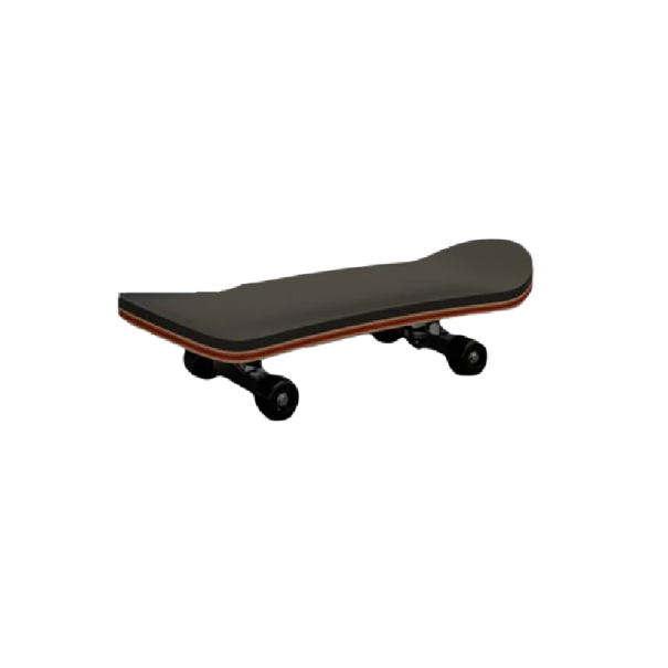 Mini skateboard P3749 černá