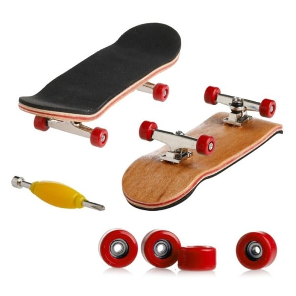 Mini skateboard rouge